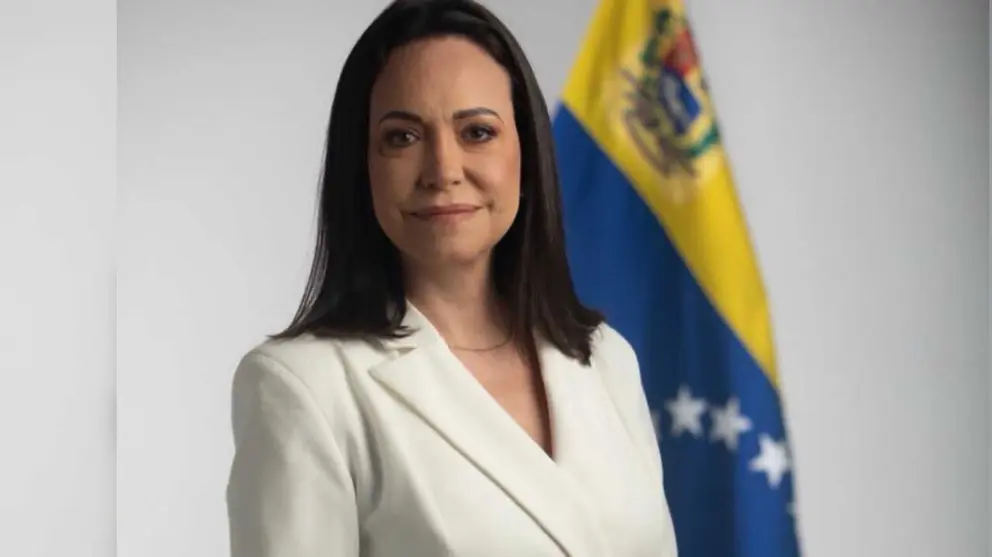 La ganadora del premio Nobel de la Paz, Mar&iacute;a Corina Machado. MAR&Iacute;A CORINA MACHADO