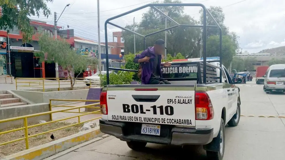 El hombre detenido por  corrupción de menores./ CORTESÍA