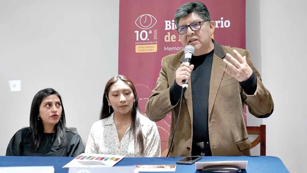 El director del Centro de la Revolución Cultural (CRC), David Aruquipa. /  CRC