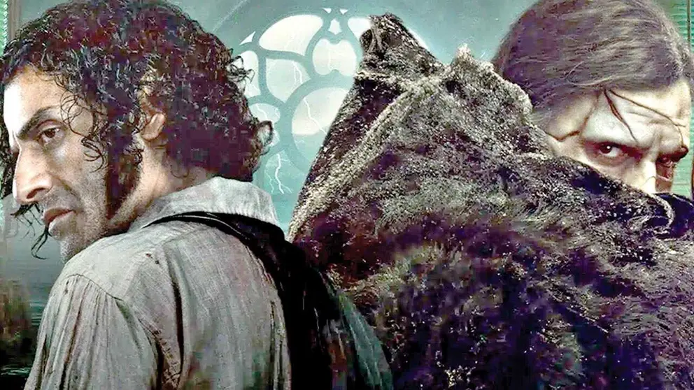 Uno de los afiches preestreno de la pel&iacute;cula &lsquo;Frankenstein&rsquo; de Guillermo del Toro./ INDIE HOY