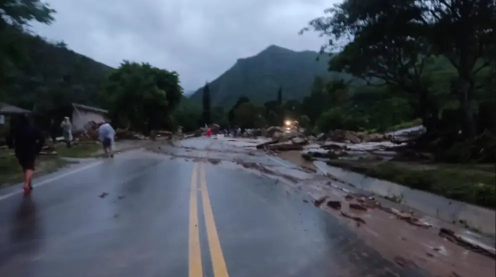 Desborde de r&iacute;o en Samaipata. DIARIO DIGITAL EL TORNO