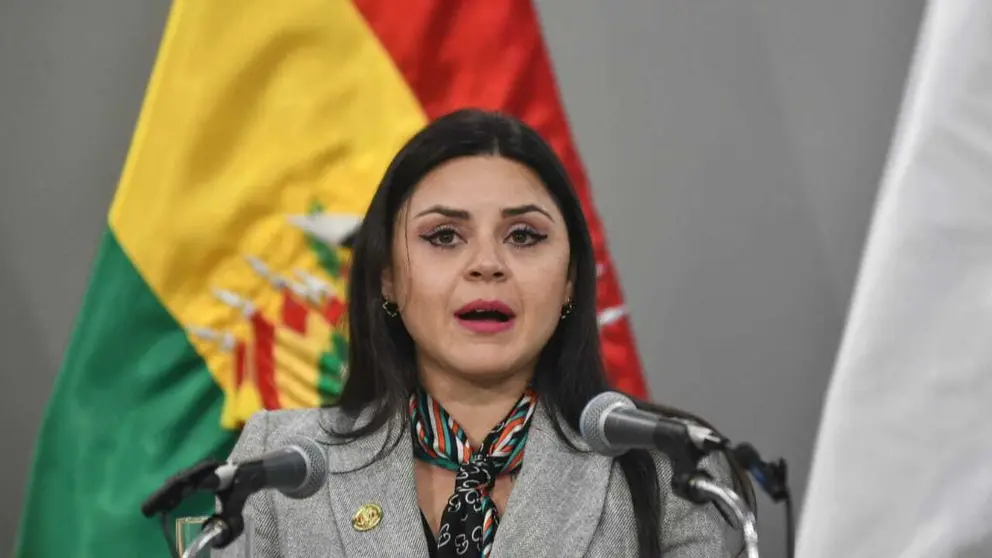 Carla Faval, vocera presidencial. APG