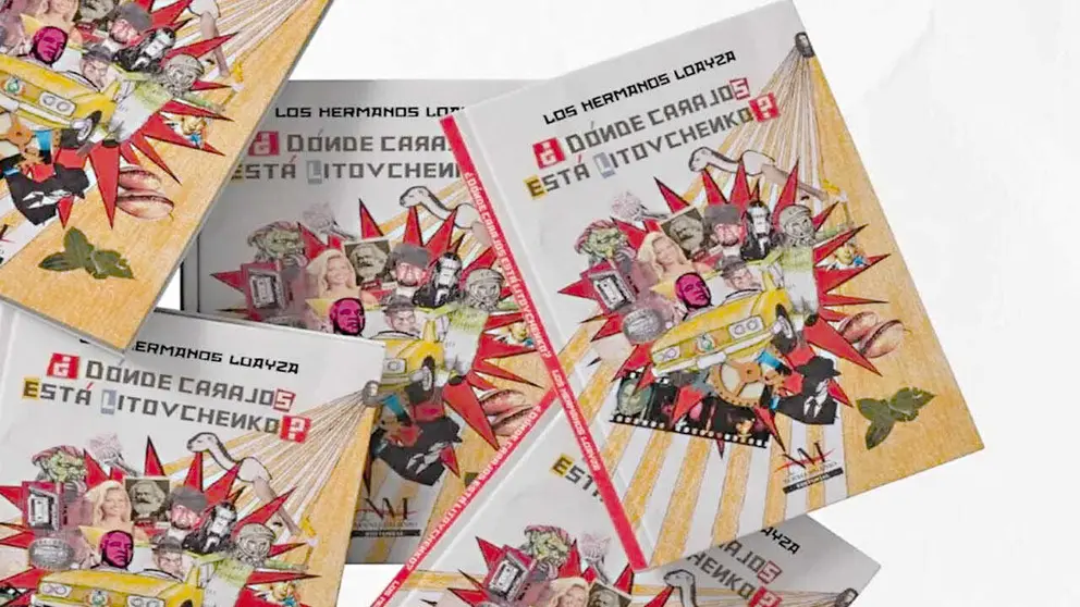 Portada del libro &ldquo;&iquest;D&oacute;nde carajos est&aacute; Litovchenko?&rdquo;./ RRSS NUEVO MILENIO