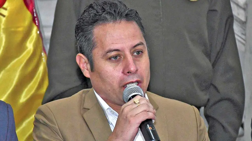 El vicepresidente Edmand Lara. / APG