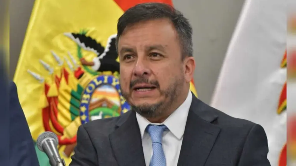 Mauricio Medinaceli, ministro de Hidrocarburos. APG