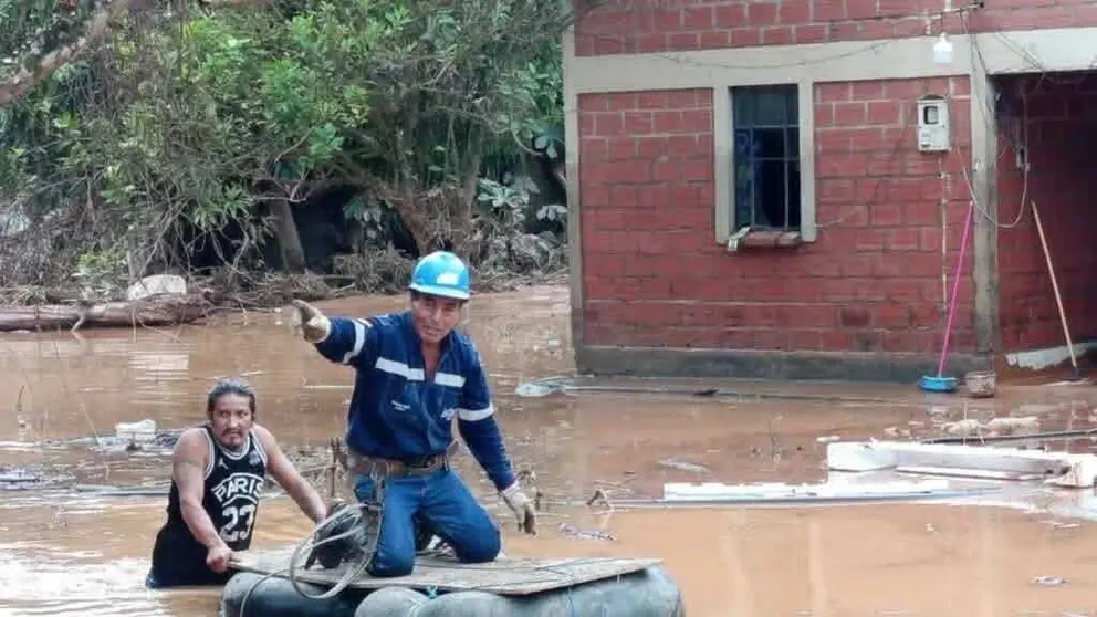 Tiupuani afectado por las inundaciones. Urgente.
