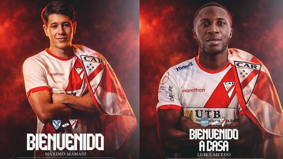 EL argentino- boliviano, M&aacute;ximo Mamani y Luis Caicedo./ ALWAYS READY