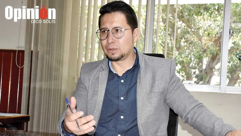 El presidente del TED de Cochabamba, Daniel Quinteros./ DICO SOL&Iacute;S