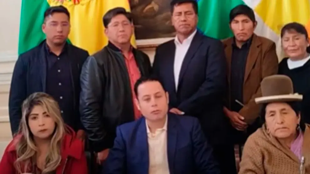 Captura de video  sobre las palabras de Lara. CAPTURA