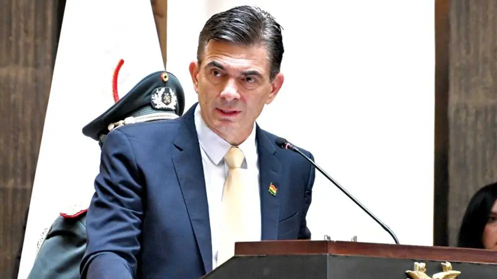 El presidente Rodrigo Paz./ ABI