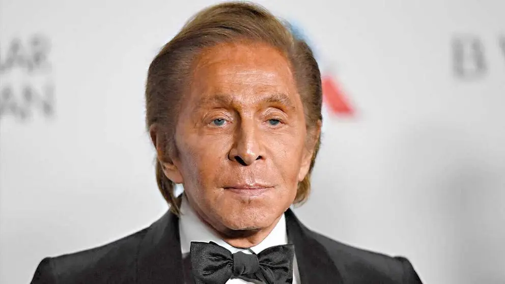 El dise&ntilde;ador de moda italiano Valentino Garavani./ EL PERI&Oacute;DICO