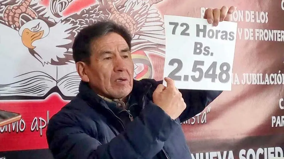El dirigente José Luis Álvarez./ ERBOL