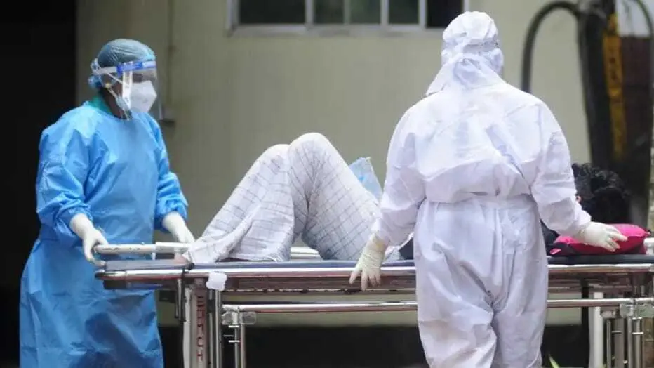 Un paciente con el virus Nipah en India, en septiembre de 2023. DW