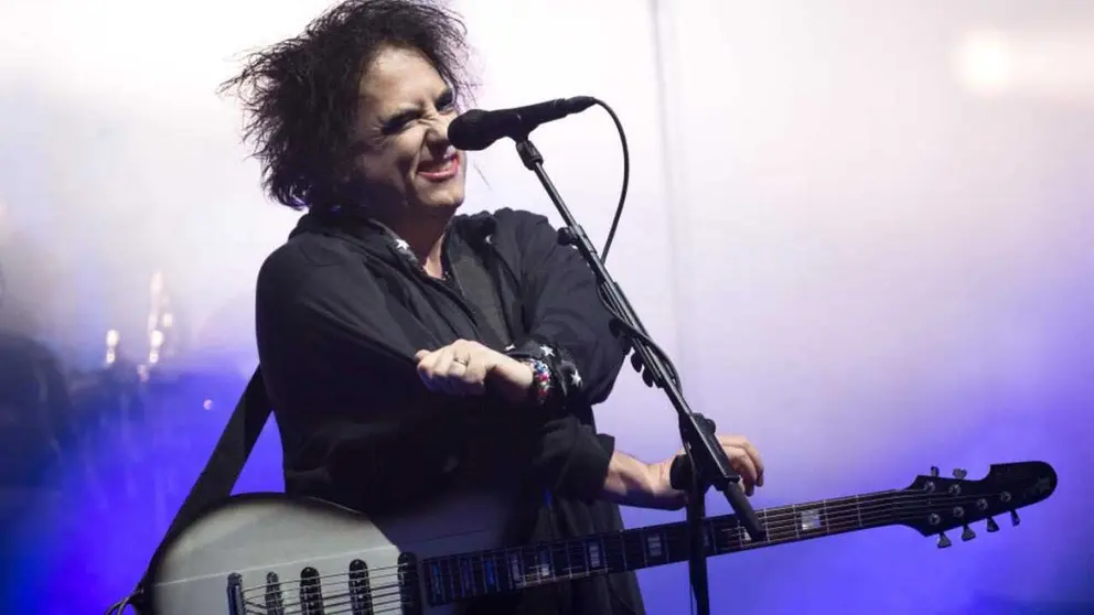 El vocalista de la banda brit&aacute;nica de rock The Cure, Robert Smith, en Buenos Aires (2023)./MAURO MELIS PHOTOGRAPHY