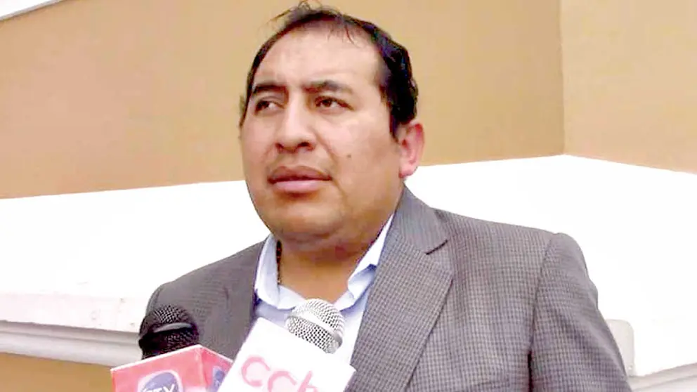 El viceministro de Coordinaci&oacute;n Legislativa, Wilson Santamar&iacute;a./LA VOZ DE TARIJA