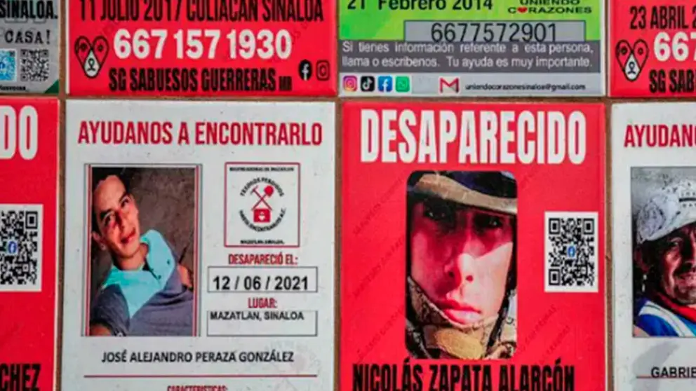 Murales de los mineros desaparecidos. TOMADA DE BBC