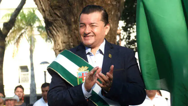 El alcalde de Santa Cruz, Jhonny Fern&aacute;ndez.
