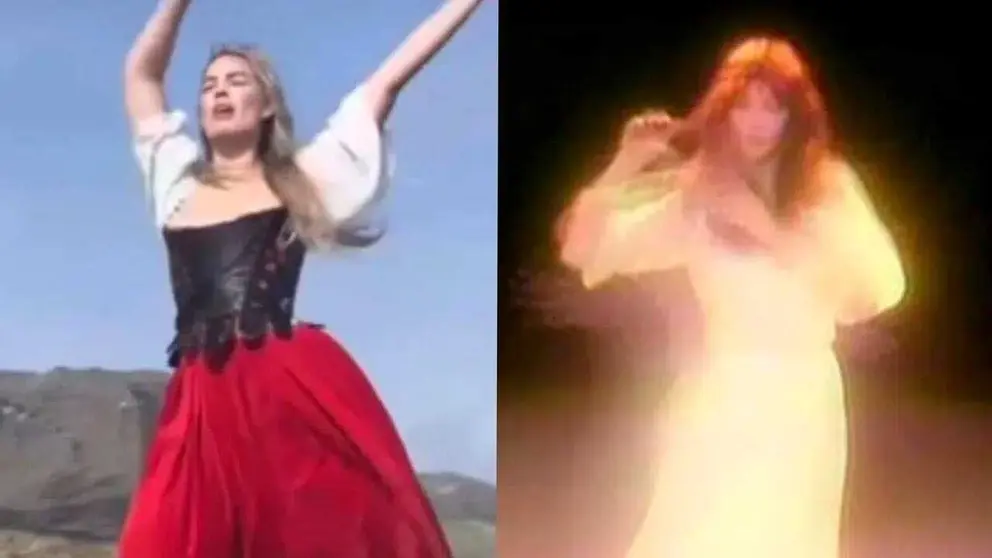 Margot Robbie recreó el baile de Kate Bush./ INDIE HOY