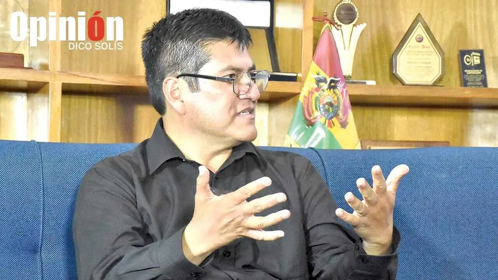 El candidato a Gobernador de Cochabamba por Soluciones Con Todos, Mario Severich, en OPINI&Oacute;N./ DICO SOL&Iacute;S