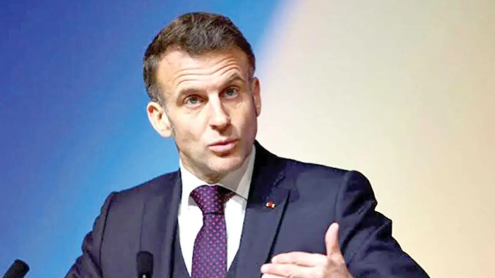 Emmanuel Macron, presidente de Francia./ SANA.SY