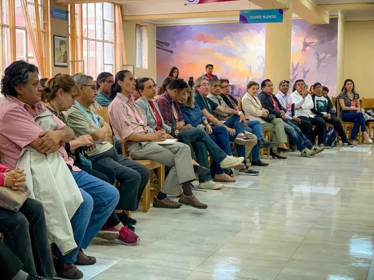 Integrantes del Consejo Municipal de Cultura de Cochabamba. ARCHIVO