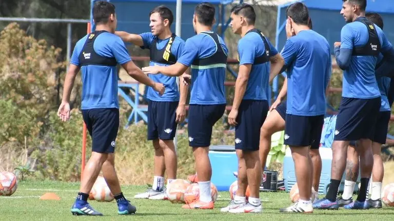 Imagen de un entrenamiento de Wilstermann. Archivo