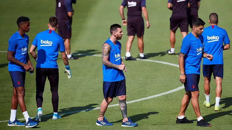 Messi, entrenamiento-recuperzcion- barcelona