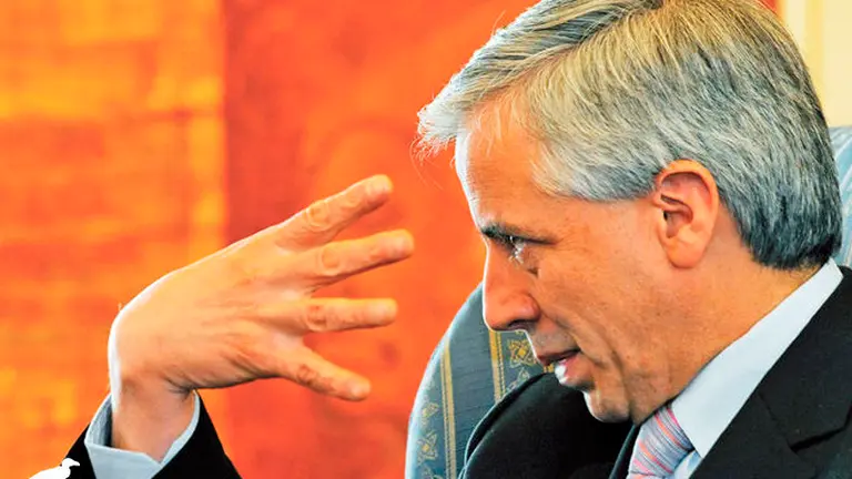 Imagen referencial del vicepresidente Álvaro García Linera.