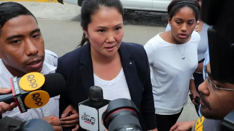 La candidata a la presidencia del Perú por el partido Fuerza Popular, Keiko Fujimori. ARCHIVO