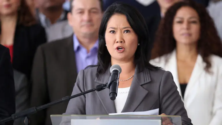La peruana Keiko Fujimori. EFE