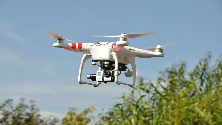 Una imagen de archivo de un dron. EFE