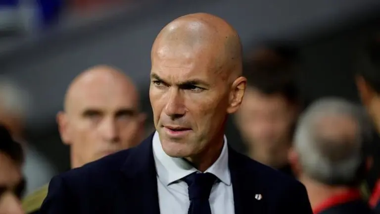 El entrenador, Zinedine Zidane. EFE