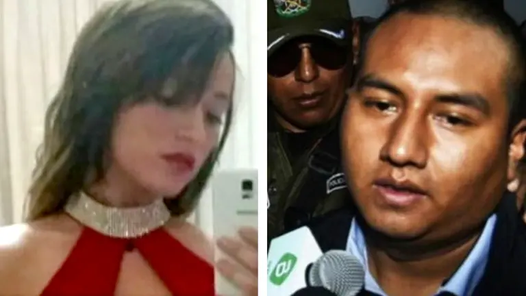 Luciana Regina Cagnola y Juan Franz Pari. Foto: RRSS y Ox&iacute;geno