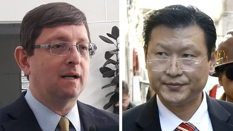 Oscar Ortiz (BDN) y Chi Hyun Chung (PDC) candidatos a la presidencia