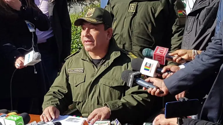El excomandante de la Polic&iacute;a Yuri Calder&oacute;n. ANF