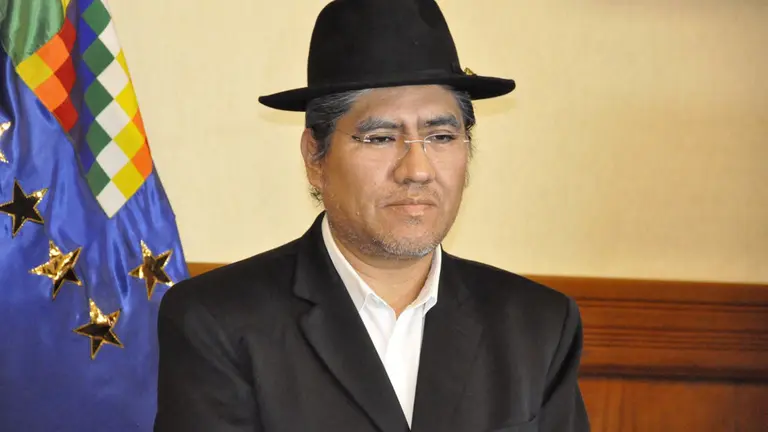 El excanciller boliviano, Diego Pary.