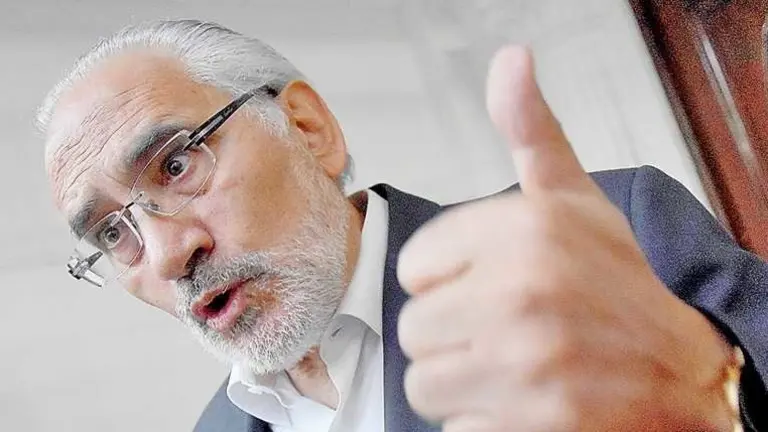 El candidato de Comunidad Ciudadana, Carlos Mesa.
