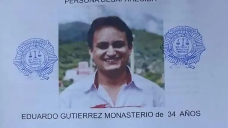 Eduardo Guti&eacute;rrez, vocero de la Plataforma 21F en Santa Cruz. ANF