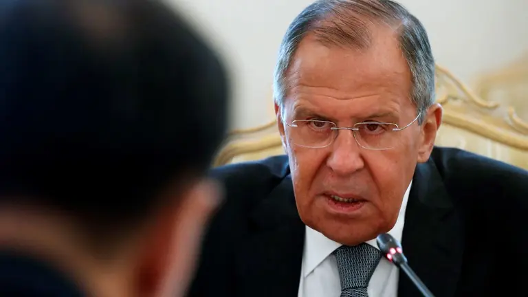 El canciller ruso, Serguéi Lavrov.