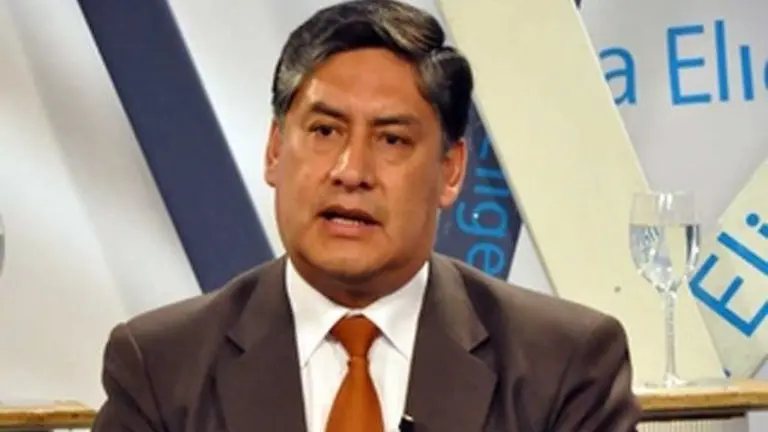 El fiscal general del Estado, Juan Lanchipa.