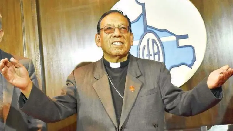 El cardenal boliviano Toribio Ticona. Archivo