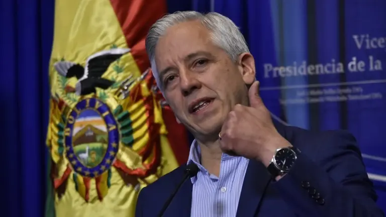 El exvicepresidente &Aacute;lvaro Garc&iacute;a Linera.
