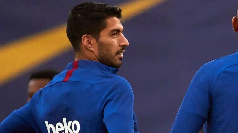 Luis Su&aacute;rez, delantero del Barcelona FC. EFE