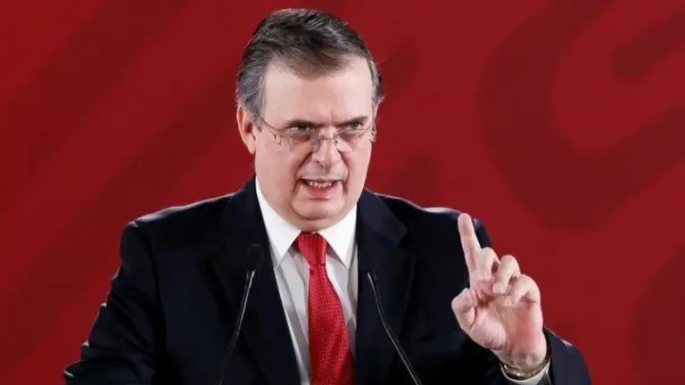 El canciller mexicano, Marcelo Ebrard, EFE