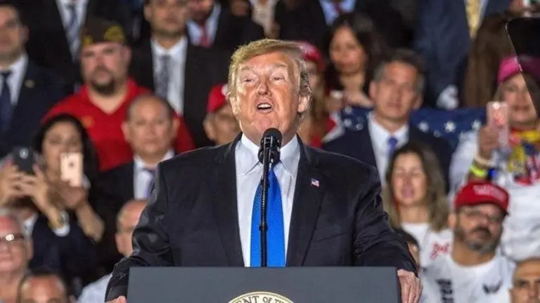 Foto de archivo del presidente de EEUU, Donald Trump.