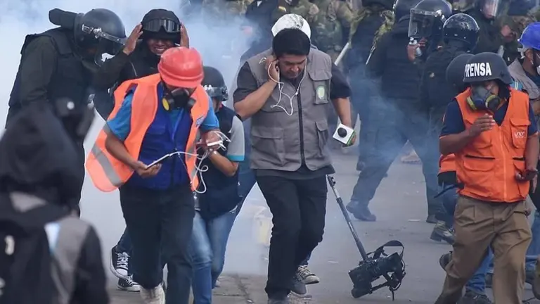 Periodistas en los conflictos. ARCHIVO