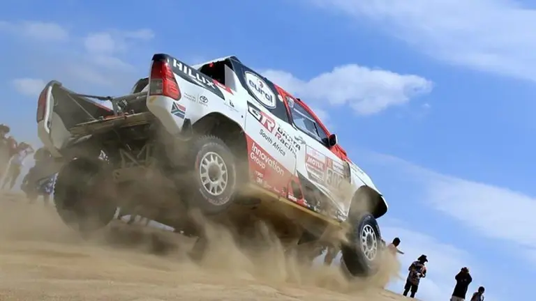 El Rally Dakar. Foto:EFE.