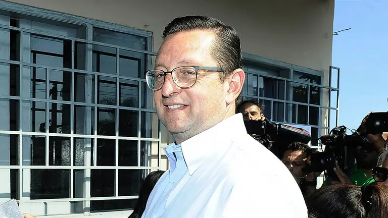 El expresidente del Senado, Oscar Ortiz. APG