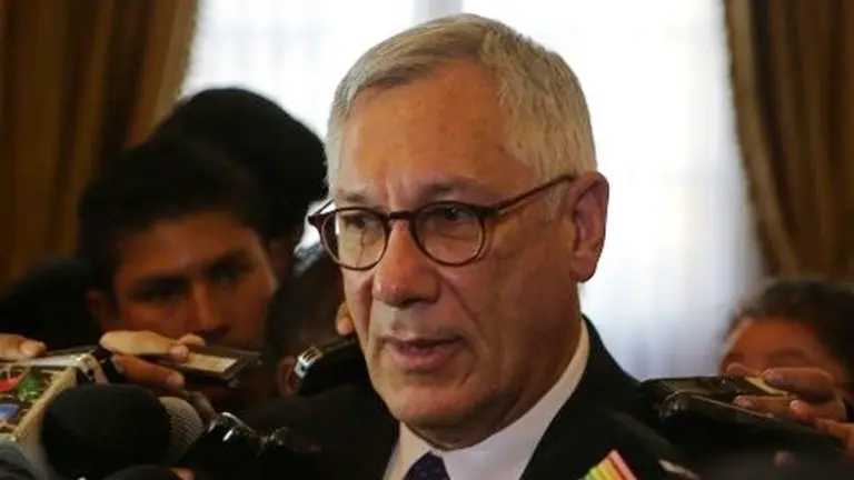 El exagente de&nbsp;Bolivia&nbsp;en La Haya, Eduardo Rodr&iacute;guez Veltz&eacute;. ARCHIVO