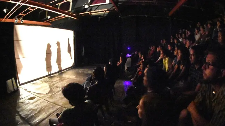 Fragmento de la obra &ldquo;Si nos permiten hablar&rdquo; que abri&oacute; anoche el XXI Festival de Teatro Bertolt Brecht. Ayar Wari